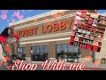 Shop With Me Hobby Lobby | Valentine's Day Decor  | Spend the Day with Me |JoyAmor