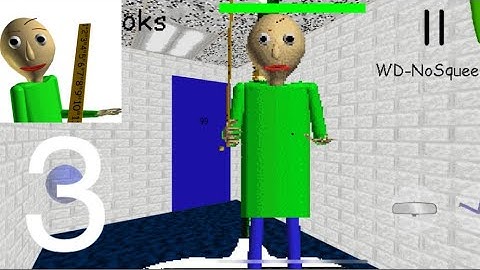 Baldi’s Basics Classic - Gameplay Walkthrough Part 3 - Endless Mode (iOS, Android)