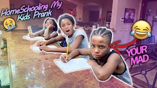 I'm Homeschooling My Kids Prank! (First Day Of School)