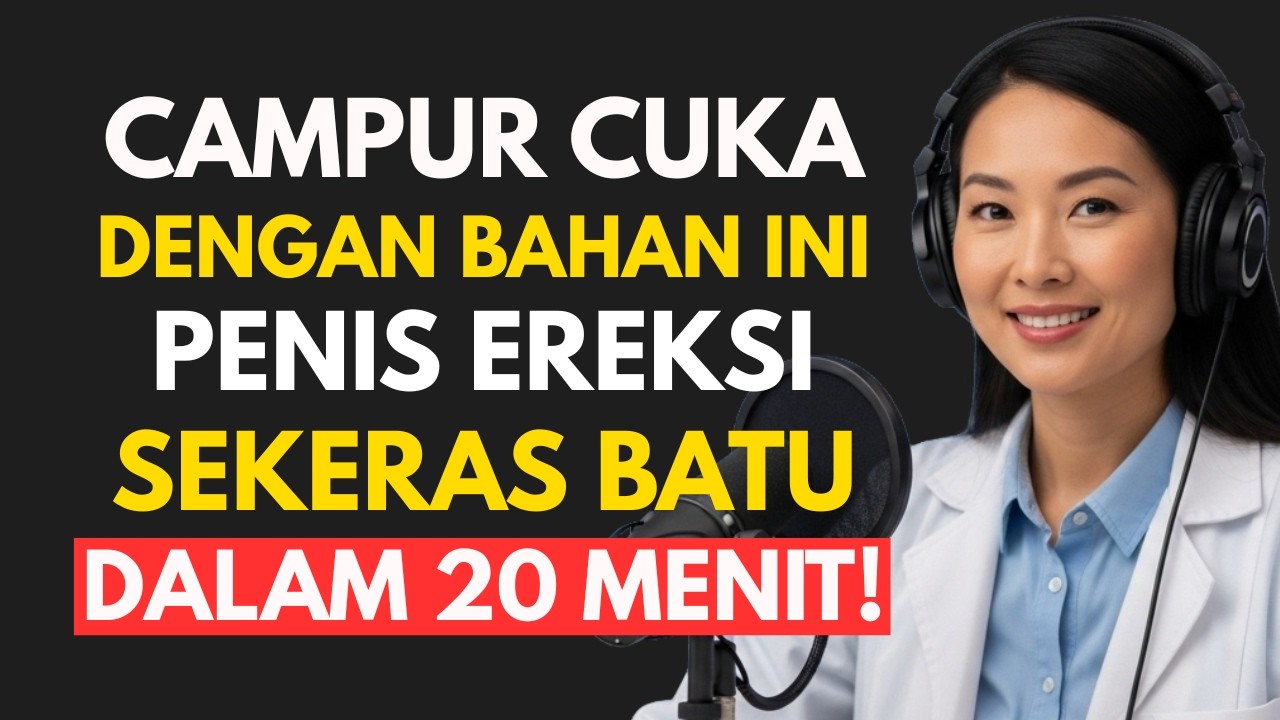 Pria Usia 40 Tahun Lebih: Campurkan CUKA dan Bahan Ini dan Lihat...