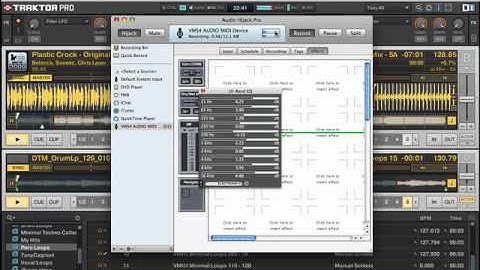 Vms4 Traktor recording(audio hijack pro)