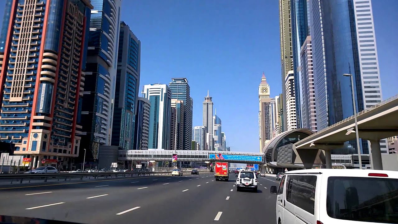 Dubai - Sheik Bin Zayed road to Dubai 2