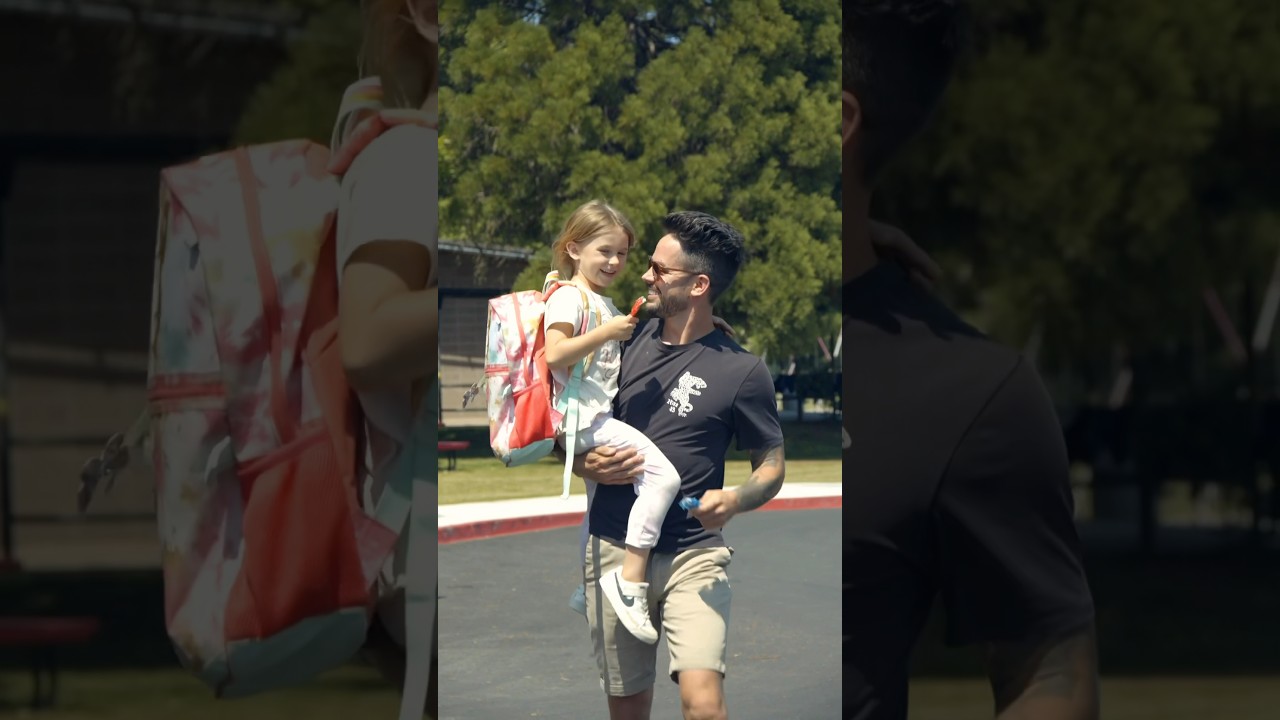 Soldier Surprises Daughter: 'I Love You Daddy!'
