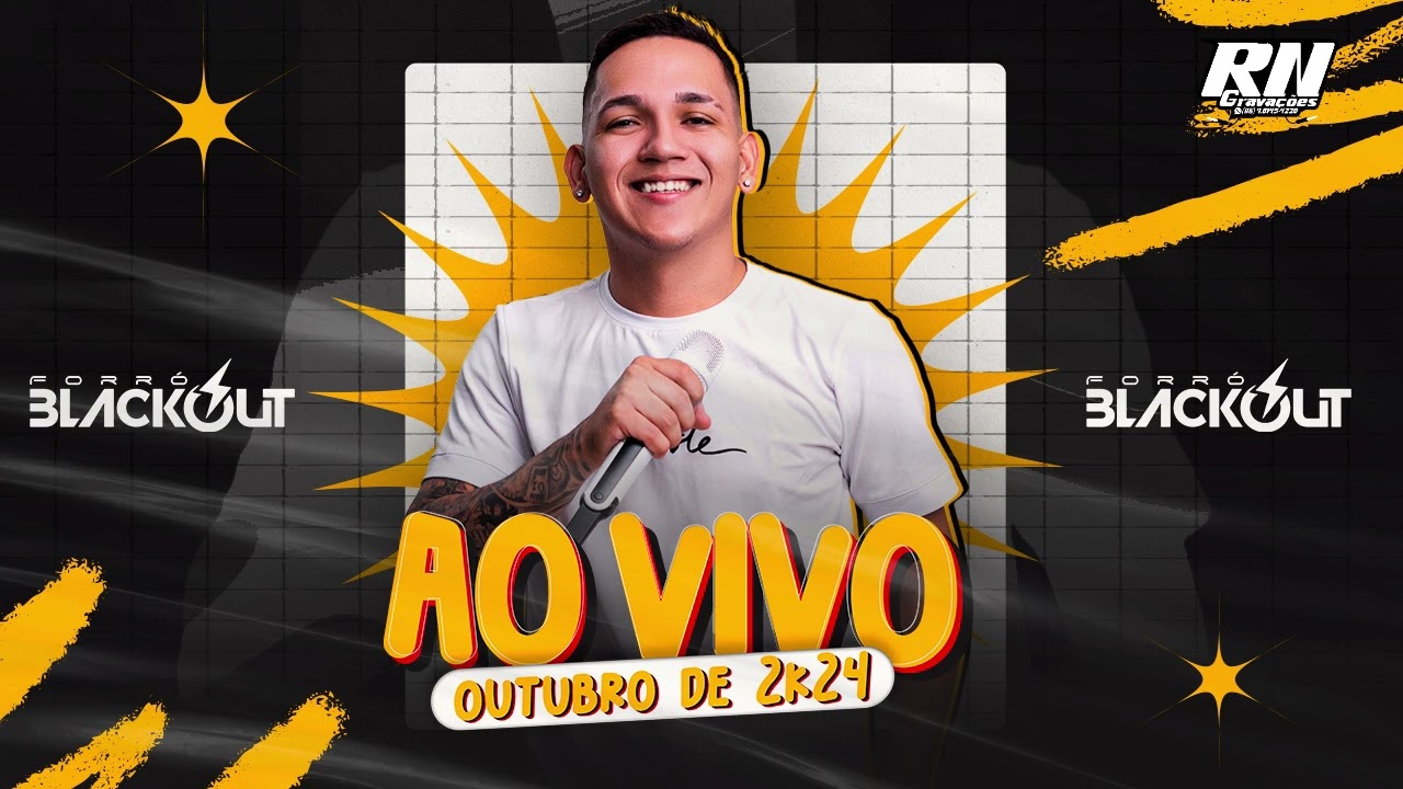 Forró Blackout • CD Ao Vivo Outubro 2K24
