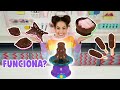 COMIDINHAS COM BRINQUEDO DE CRIANÇA #5: fonte de chocolate + esculturas divertidas | Paula Stephânia