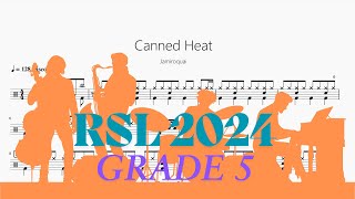 Canned Heat【Rock school Drum 2024 Lv5】 - Jamiroquai