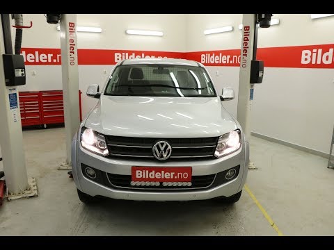 VW Amarok: Hvordan bytte og justere bremser bak (bremsesko)