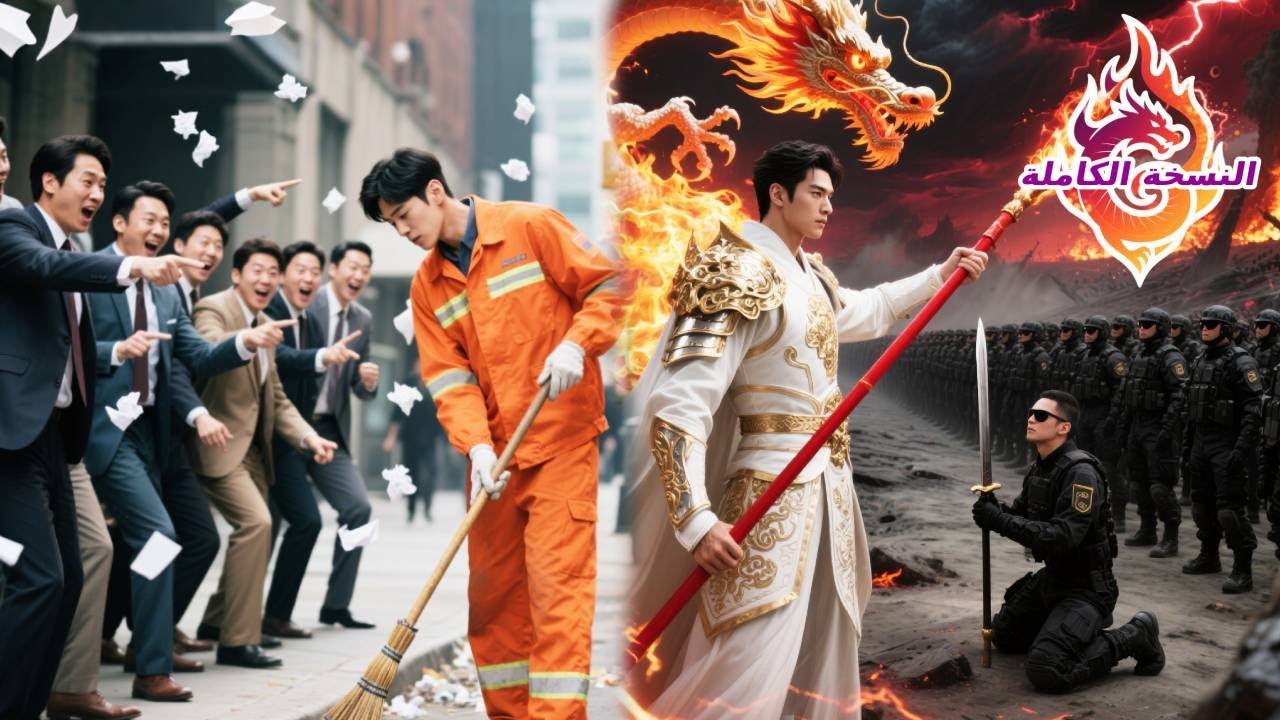 🔥سخروا من عامل النظافة، ولم يتوقعوا أنه رب الآلهة المتخفي! بحركة واحدة، اهتزّ العالم!