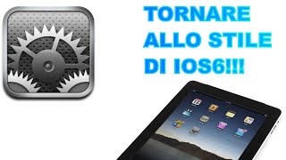 COME FAR TORNARE LE ICONE DI IOS14 A IOS6!!!