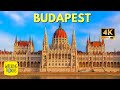 Budapest Hungary | Europe Travel | Parliament | Stephen's Basilica | 4K Ultra HD Walking Tour