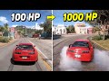 Forza, but every time I crash, I get  100 HP