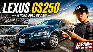 We Bought a Lexus GS250 at a Japanese Car Auction! | Full Review