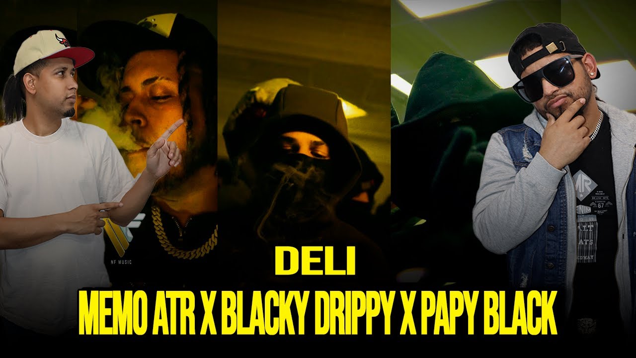 REACCIONA A MEMO ATR X BLACKY DRIPPY X PAPY BLACK - DELI