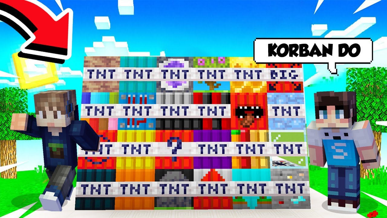 KITA MAIN TNT TERSADIS TAHUN 2023 DI MINECRAFT!!!
