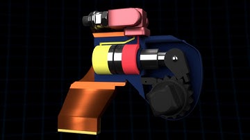 Internal workings of Hydraulic Torque Wrench
