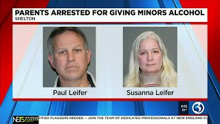 VIDEO: Couple charged after underage drinking party