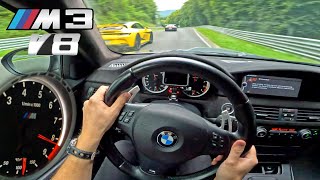 BMW M3 E92 is 8200RPM V8 FUN on the RING!