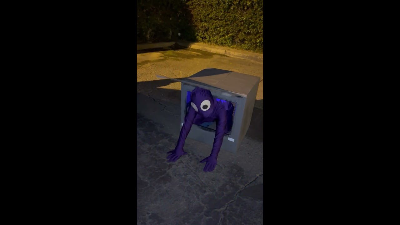 Rainbow Friends Purple Costume Rainbowfriends Roblox