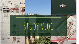 ☀️Study vlog 📝 ( learning new language + revision days)