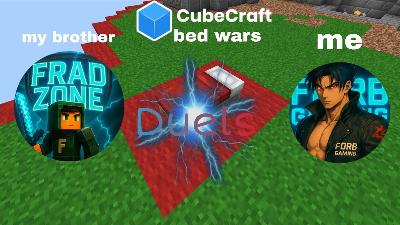 Minecraft cube craft Bed wars duels gameplay with@Fradzone456 - YouTube
