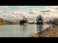 Welland Canal October 25th 4K Timelapse