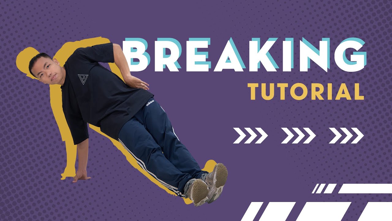 BREAKING TUTORIAL FOR BEGINNERS | FOOTWORK | KICK OUT - YouTube