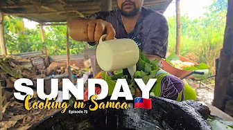 A Beef Kinda Sunday 🐮🍲 & Breadfruit Is Still in Season🫒| SUNDAY COOKING IN SAMOA 🇼🇸 | Episode 71