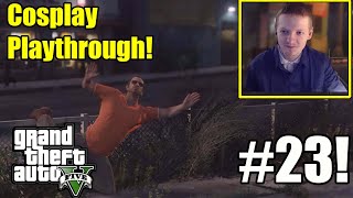 Trevor Trips On Franklin's Fence Funniest Scene In The Game  GTA 5 PS5 Part 23