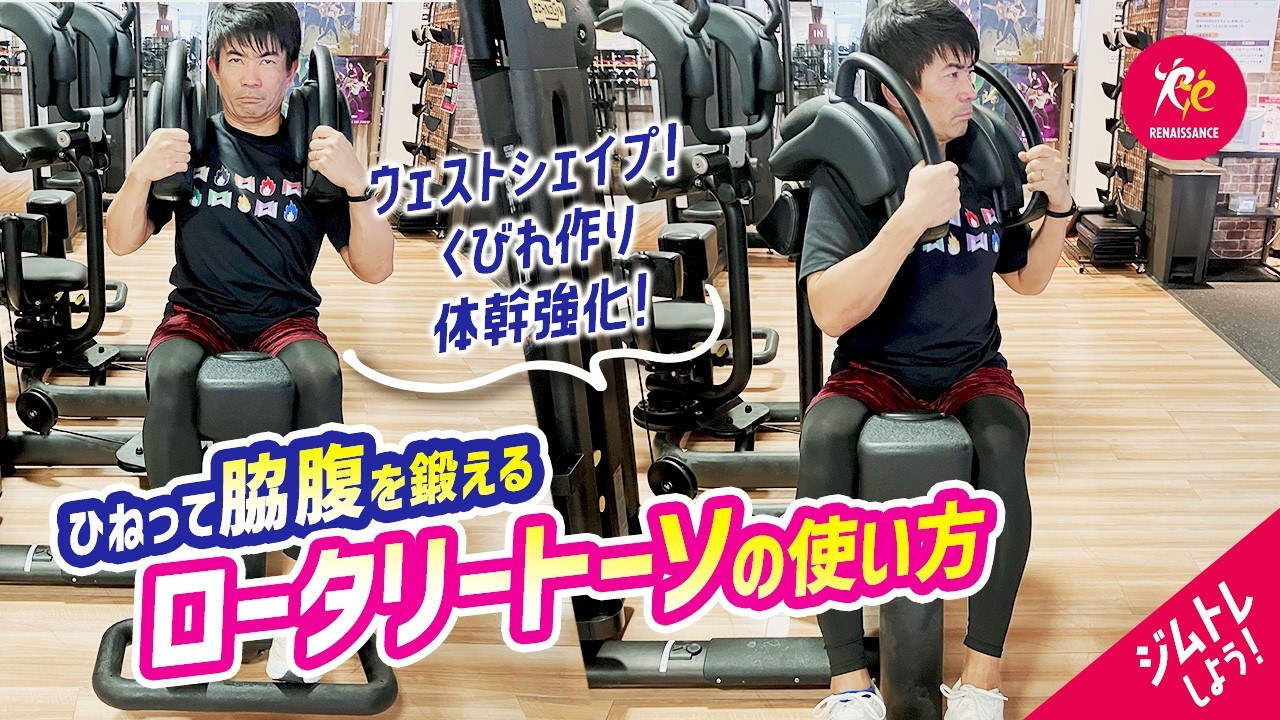 Gym Training] Tone your flanks! The basics of using the evolved