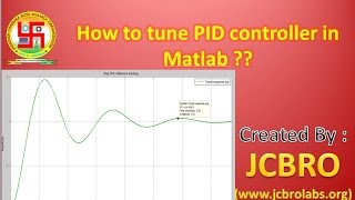 How to tune PID controller in Matlab ???