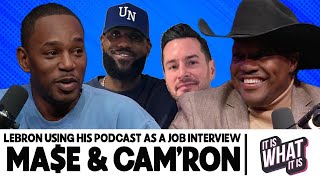 IS LEBRON JAMES USING HIS PODCAST WITH JJ REDICK AS A JOB INTERVIEW FOR THE LAKERS?! | S4 EP34