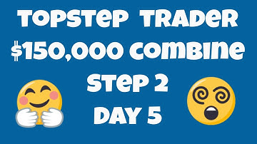 TopStep Trader - Step 2 Day 5 - $150,000 Combine *Not Good*