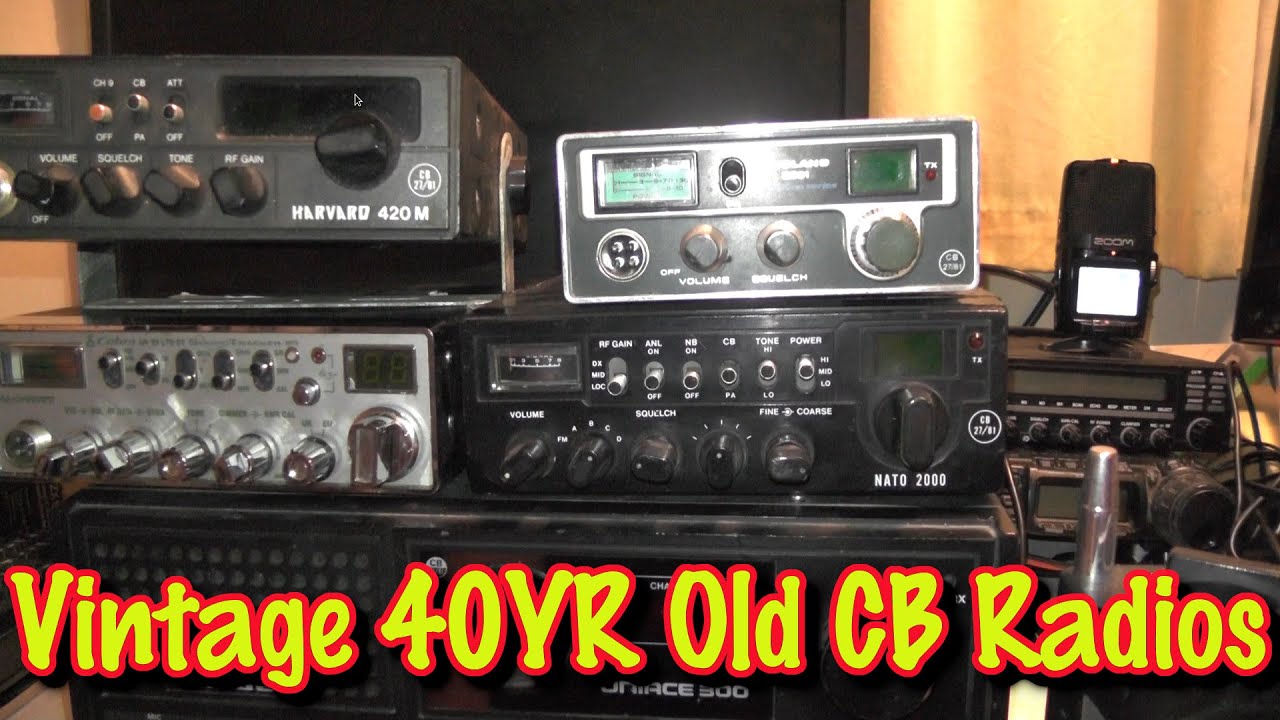Old CB radios YouTube