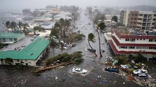 Saipan destroyed in 2 minutes! Brutal footage of super typhoon Sinlaku in Mariana Islands