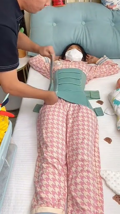 korset pelangsing perut pasca melahirkan