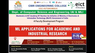 INAUGURATION OF FACULTY DEVELOPMENT PROGRAM | DAY -1 | SESSION 1,2 | DEPARTMENT OF CSM
