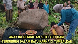 🔴 VIRAL !! THE MOMENT A CHILD IS FREED AND COMES OUT FROM INSIDE A ROCK