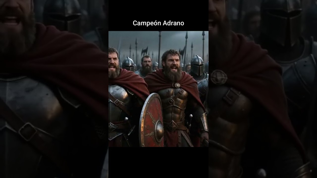 Campeón Adrano en batalla de Marwick Head, Escocia de la serie.