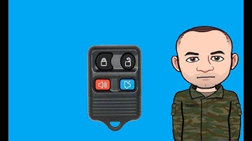 How to replace a 2005 Ford Expedition 4 Button Keyless Entry Remote Battery