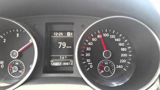 VW Golf VI 2.0TDI 103kW acceleration
