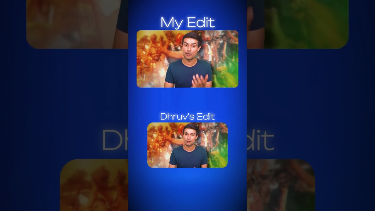 Editing Dhruv Rathee Latest Video  In Capcut