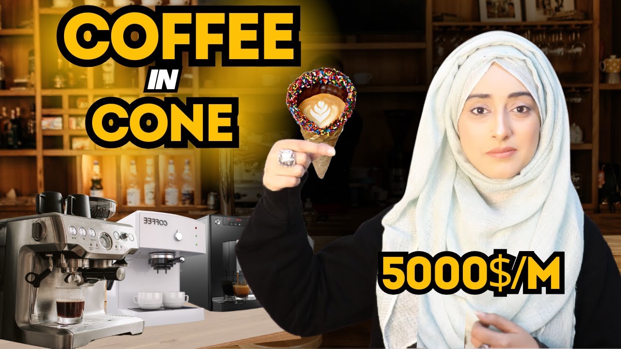 Coffee in a Cone Business Idea | Unique & Profitable Small Business Opportunity | ☕🍦