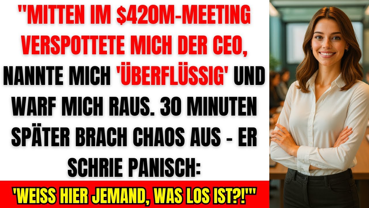 CEO kündigte mich – Sekunden später löschte mein Code sein ganzes 420-Millionen-Imperium