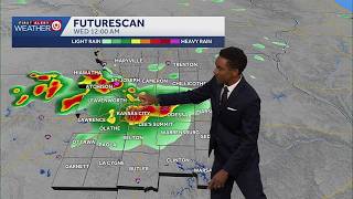 Some severe storms possible overnight around KC metro damaging wind biggest threat