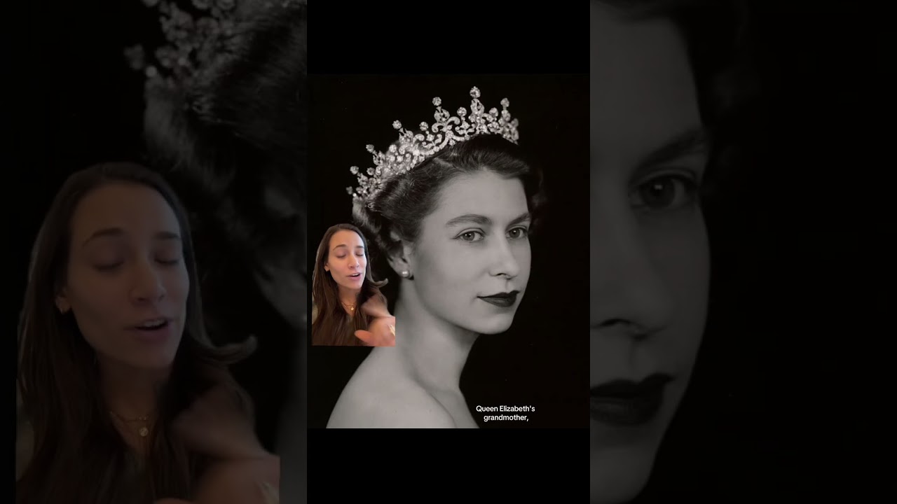 Тиара «Девушки Великобритании и Ирландии» королевы Елизаветы и королевы Марии | 