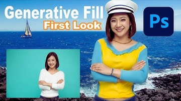 Generative Fill AI in Photoshop First Look!