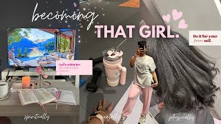 How I’m leveling up for Spring | physically, mentally & spiritually | That Girl Series 🌸