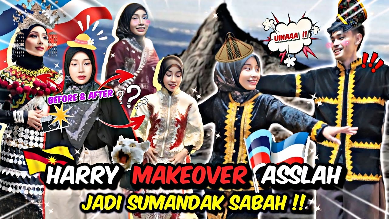 HARRY AJAR ASSLAH TARIAN TADISI SABAH !! DUO BORNEO BAKAL GEGARKAN AI TEAM !!