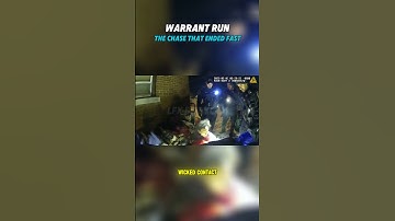 He Tried to Run… ⚡🚔