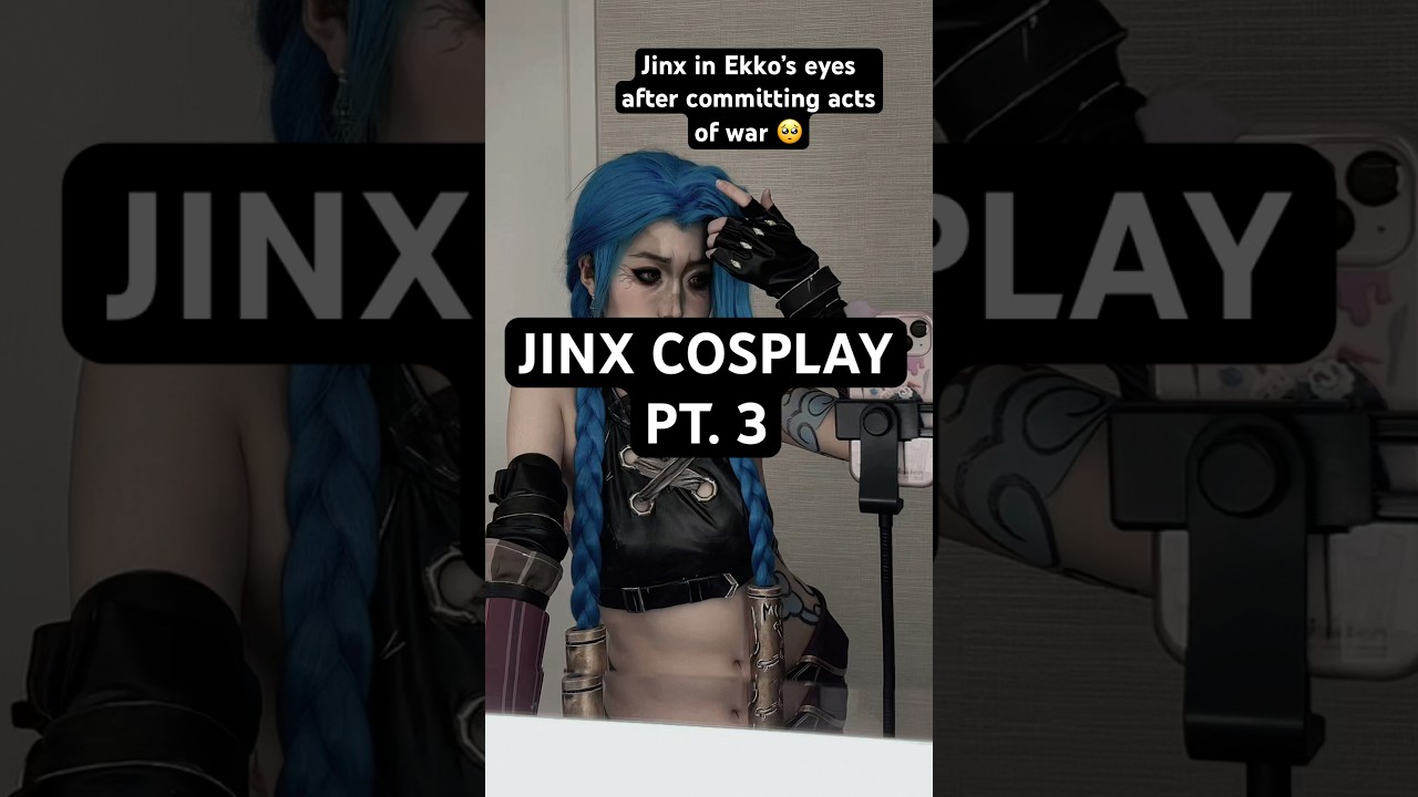 BOOM! #jinx #arcane #arcanecosplay #arcanejinx